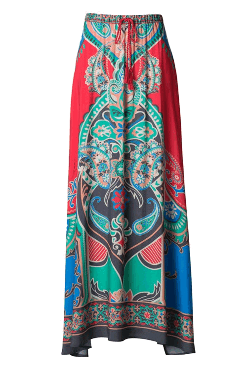 Flying Tomato Gypsy Maxi Skirt